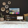 Hanah Home Soporte para TV Ticaba Roble y blanco